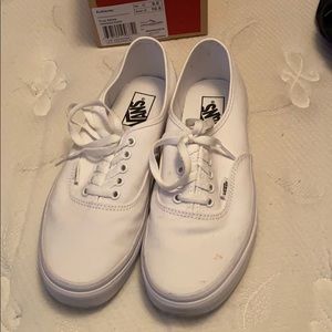 White Vans, With box